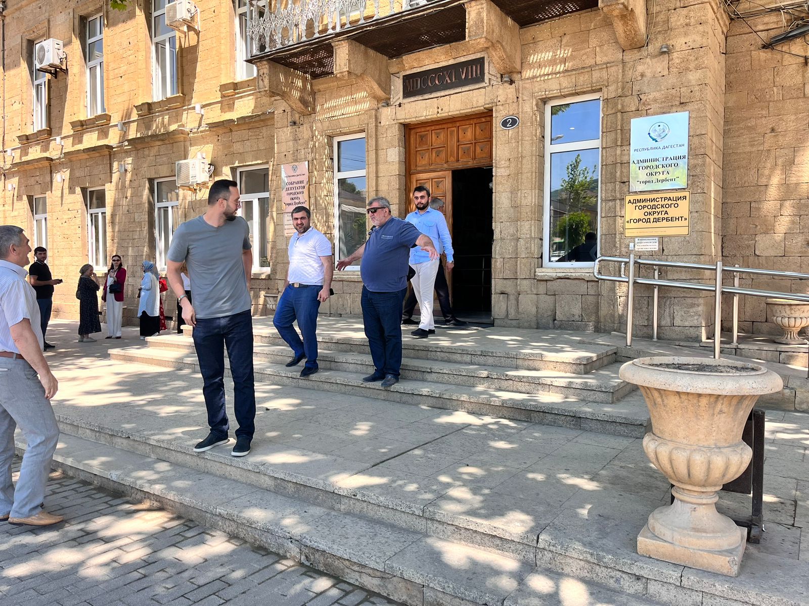  Учебно-тренировочная эвакуация  в администрации городского округа «город Дербент»