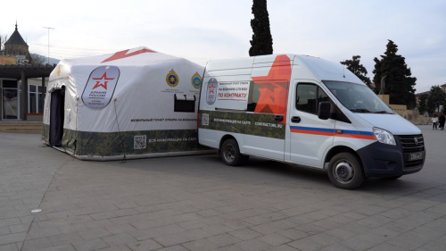 В Дербенте размещен мобильный пункт отбора на военную службу по контракту