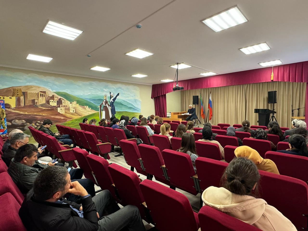 Учебная тренировка  в Дербентском кадетском корпусе имени В.А. Эмирова