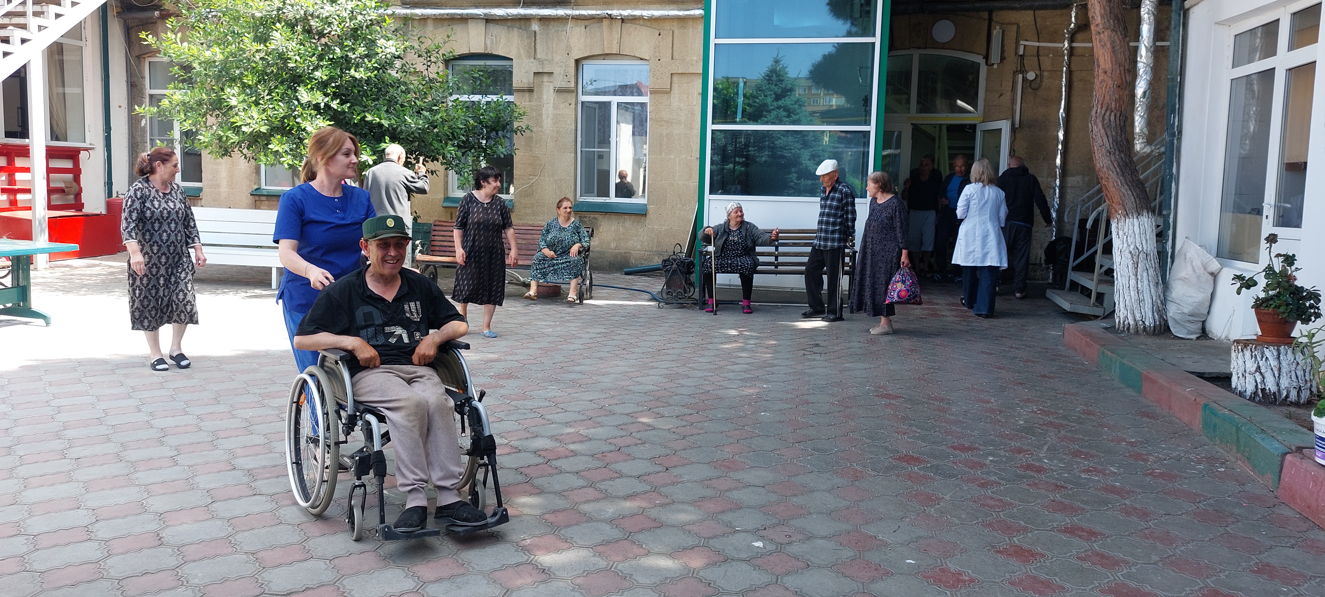 Учебно-тренировочная эвакуация в ГБУ РД ДСО (Дом социального обслуживания) «Дербент»
