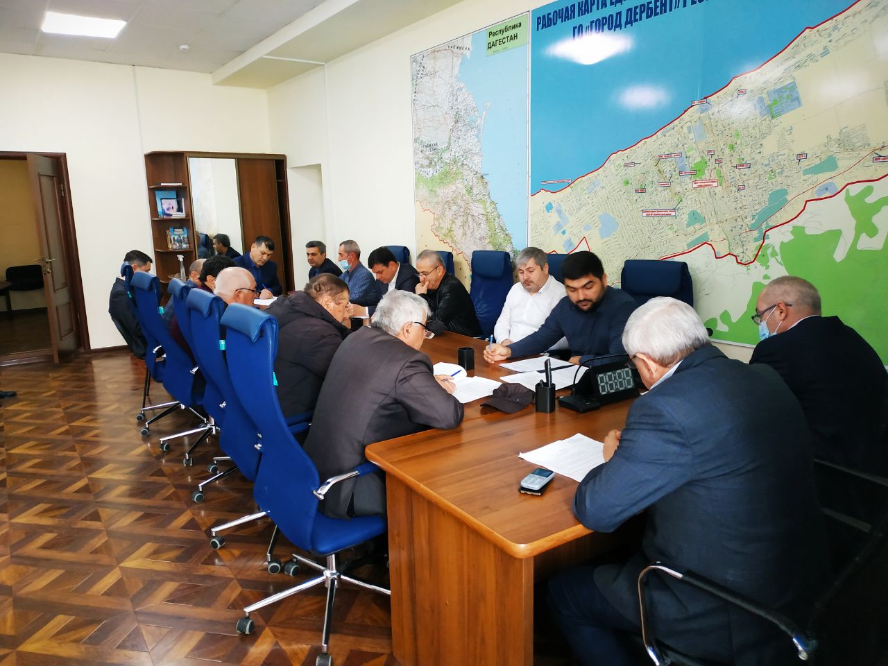 Заседание комиссии по ПУФ городского округа "город Дербент"