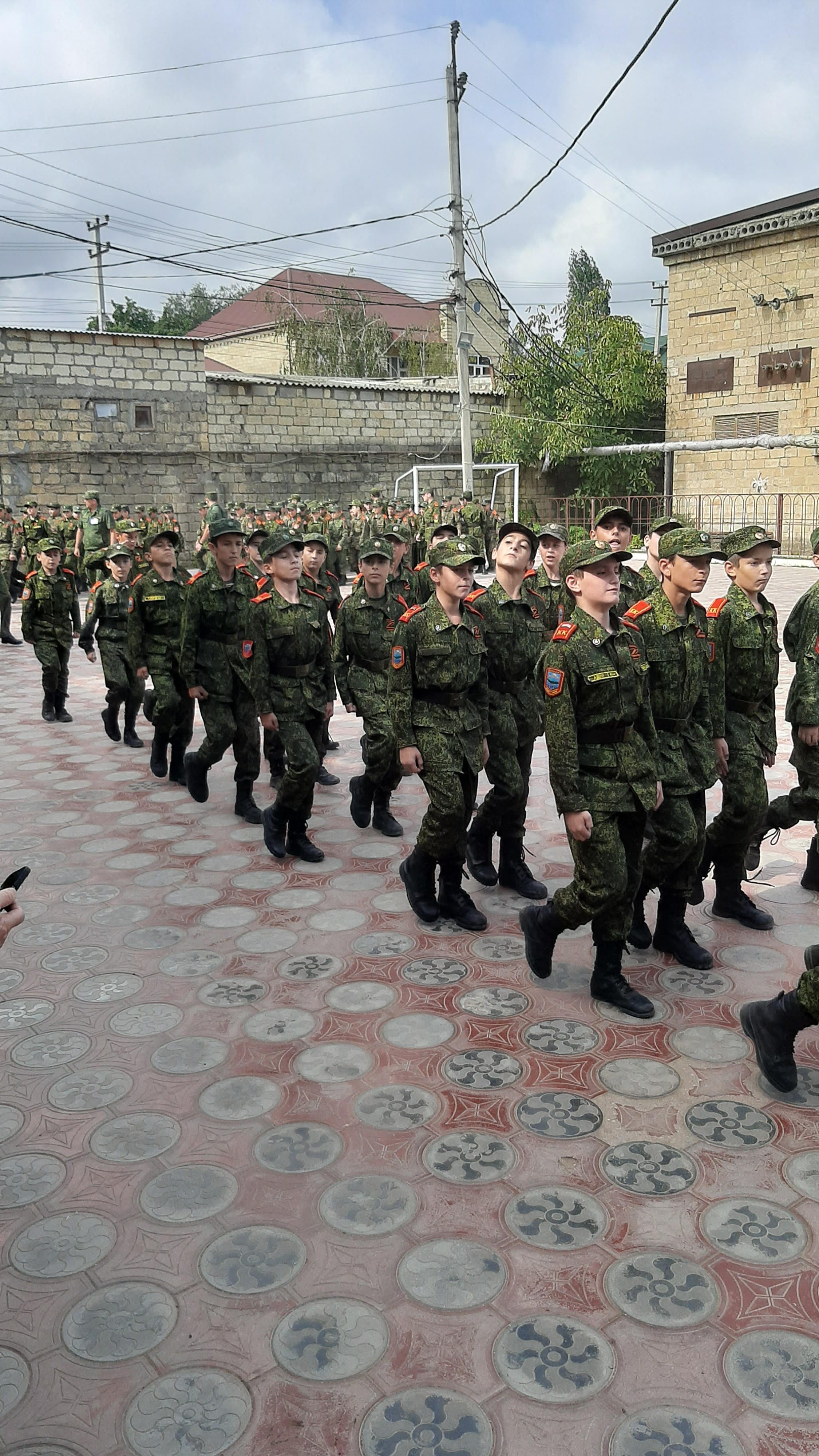 Учебно-практическая тренировка по эвакуации в здании кадетского корпуса имени В.А. Эмирова